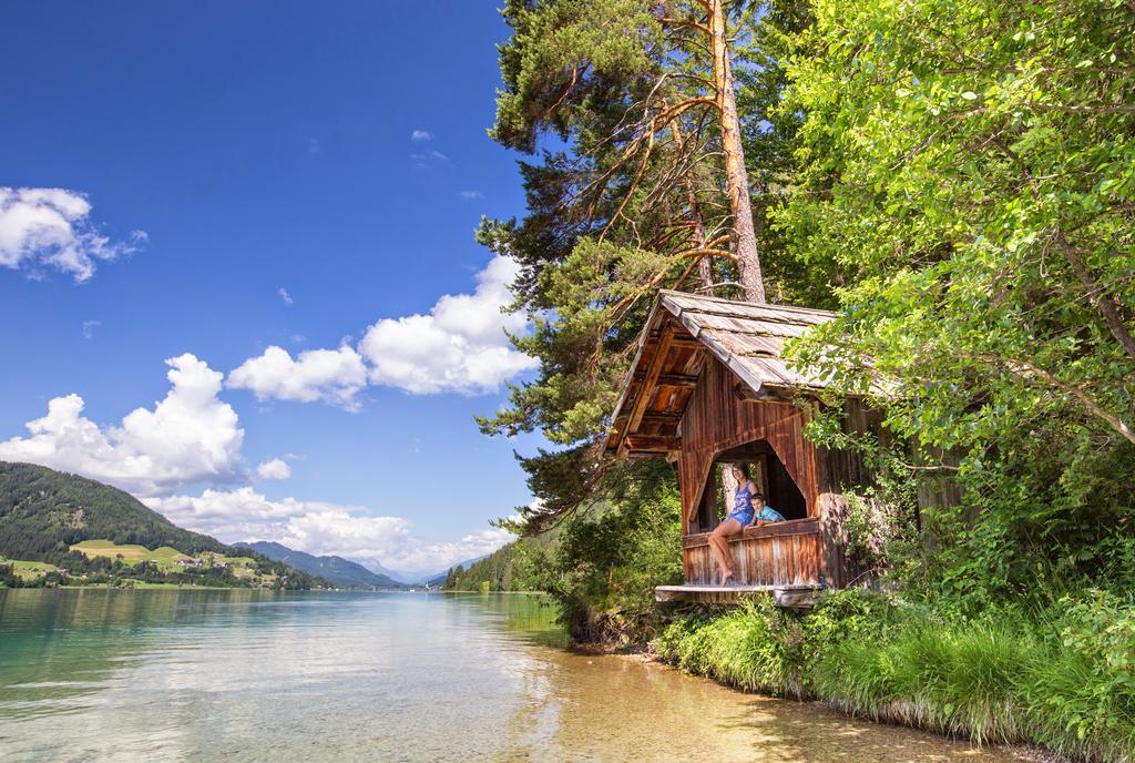 Apartamento Haus Kalt Weissensee Exterior foto
